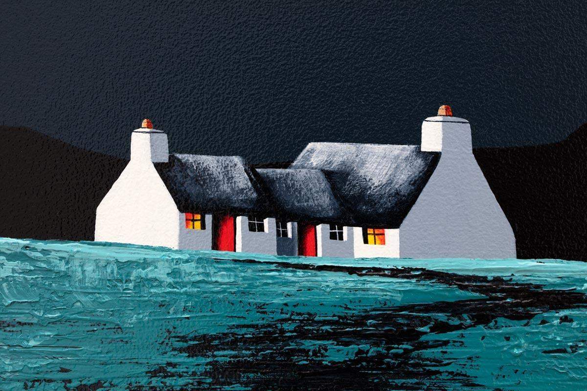 Farriers Cottage - Original - SOLD by artist Jay Nottingham - Wyecliffe Galleries