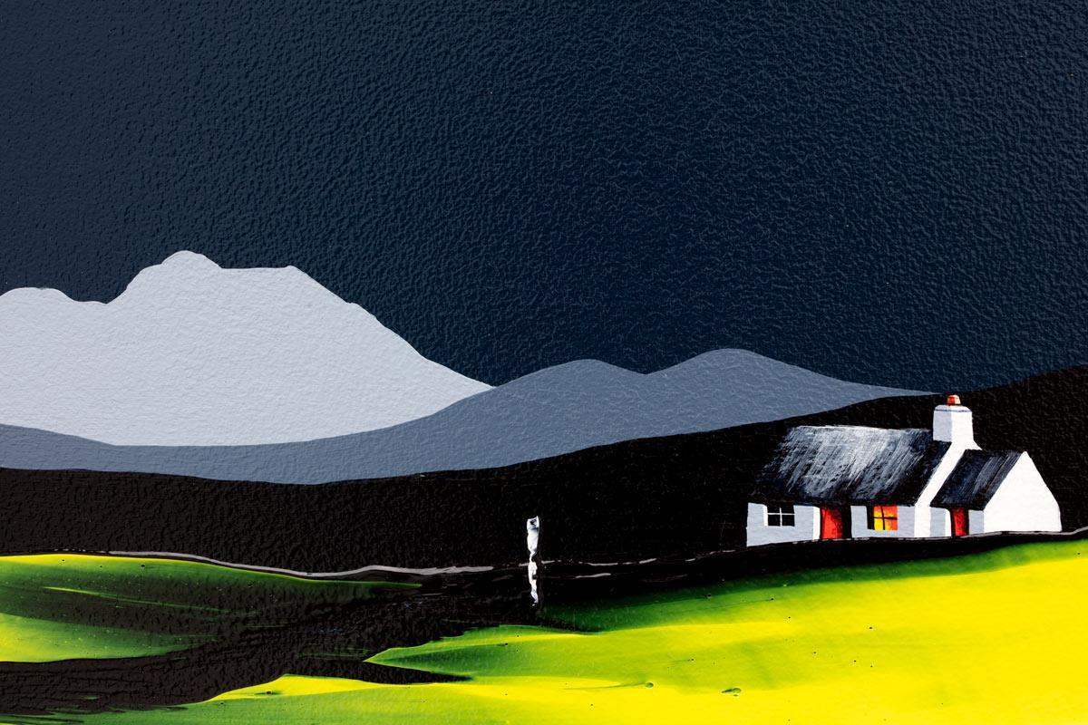 High-End Cottage - Original - SOLD by artist Jay Nottingham - Wyecliffe Galleries