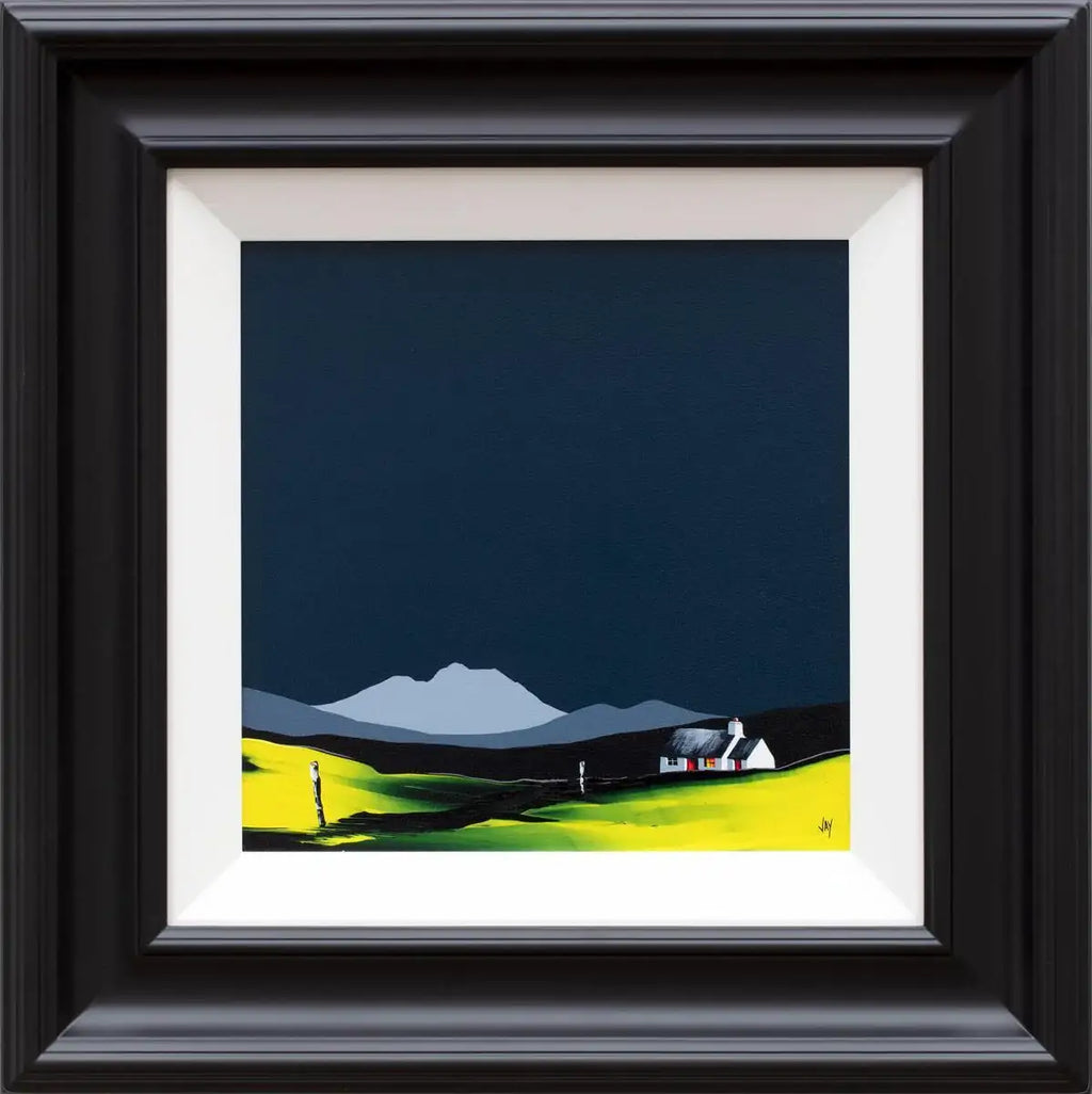 High-End Cottage - Original - SOLD by artist Jay Nottingham - Wyecliffe Galleries