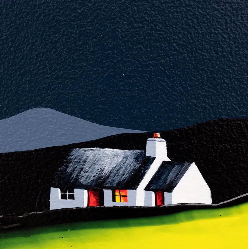 High-End Cottage - Original - SOLD by artist Jay Nottingham - Wyecliffe Galleries