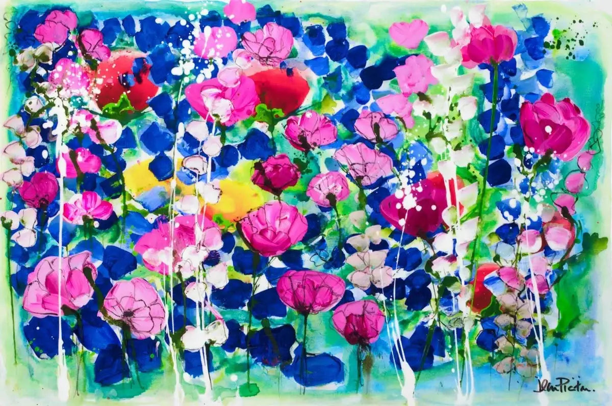 Feel So Good - SOLD by artist Jean Picton - Wyecliffe Galleries