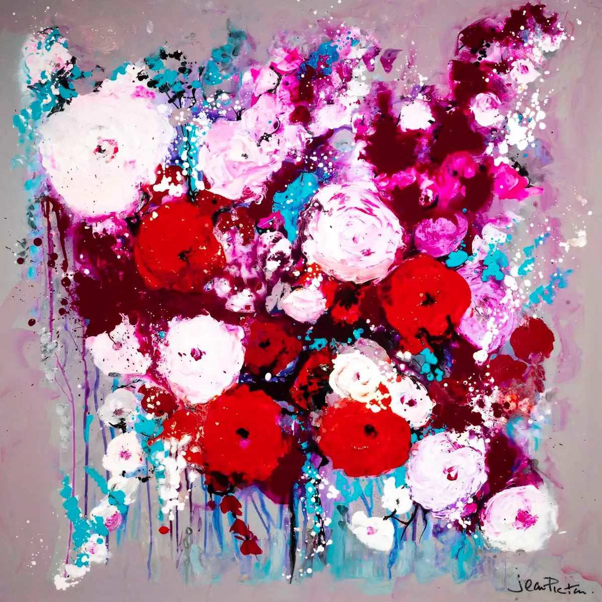 My Heart is Yours - Original - SOLD by artist Jean Picton - Wyecliffe Galleries