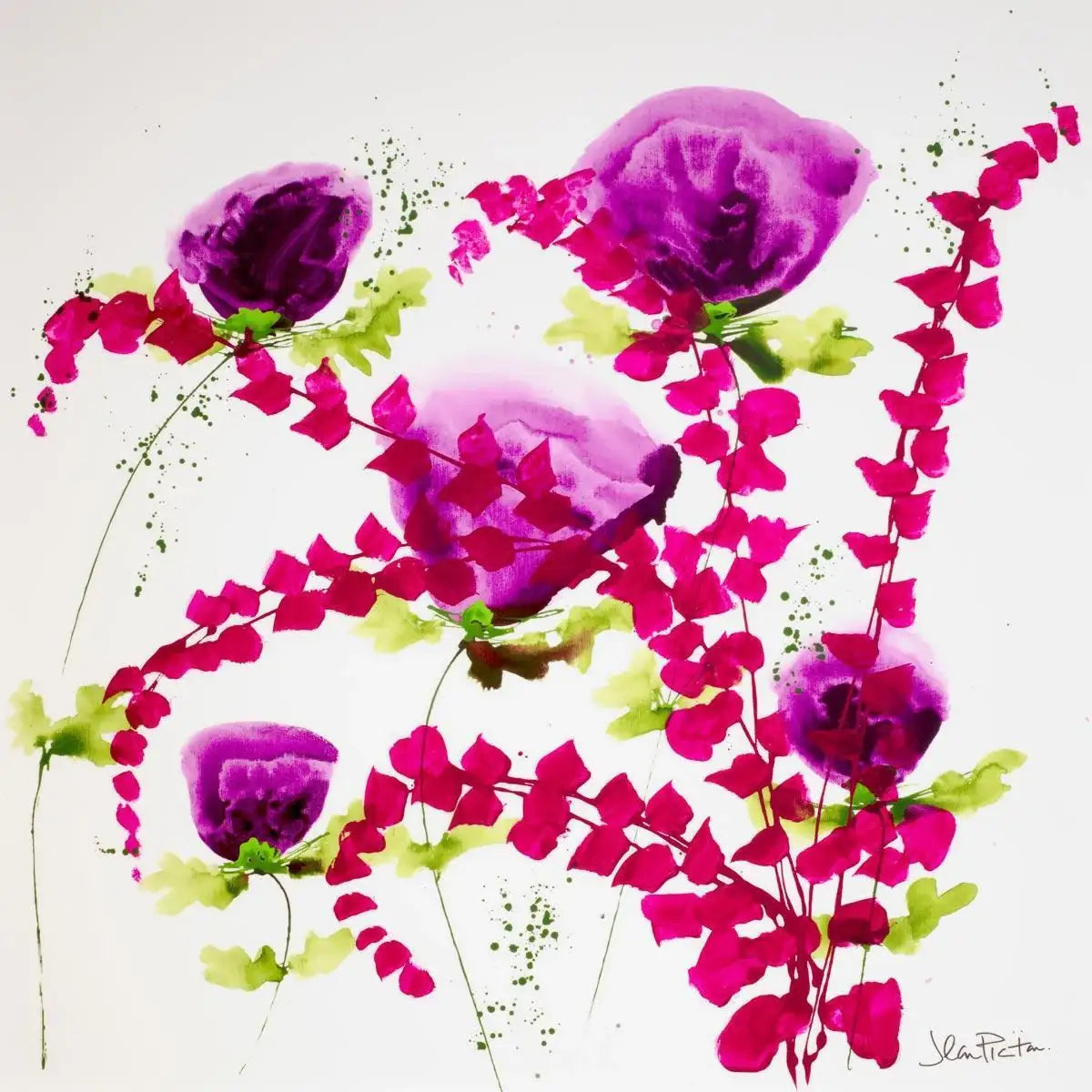 Nothing But Love - Original - SOLD by artist Jean Picton - Wyecliffe Galleries