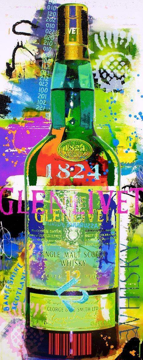 Glenlivet - Limited Edition - SOLD by artist Bisaillon Brothers - Wyecliffe Galleries
