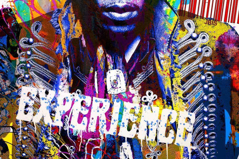 Jimi - Limited Edition by artist Bisaillon Brothers - Wyecliffe Galleries