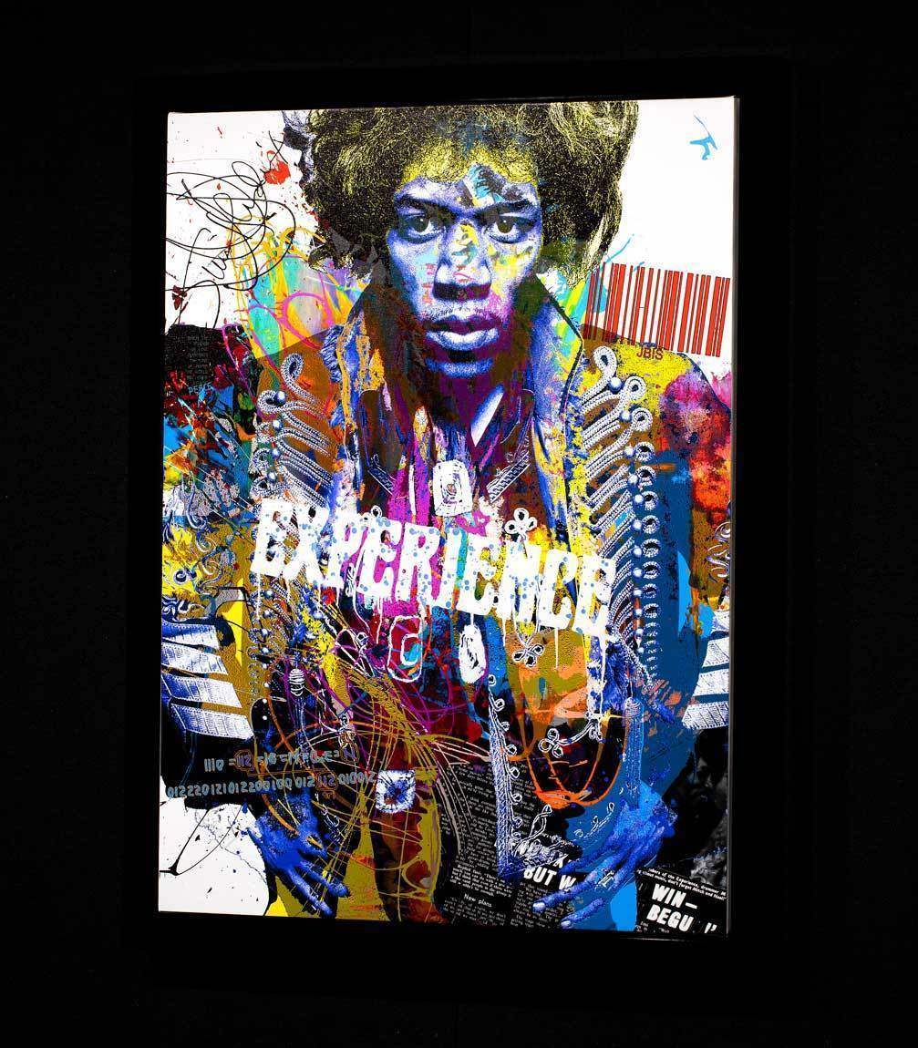Jimi - Limited Edition by artist Bisaillon Brothers - Wyecliffe Galleries