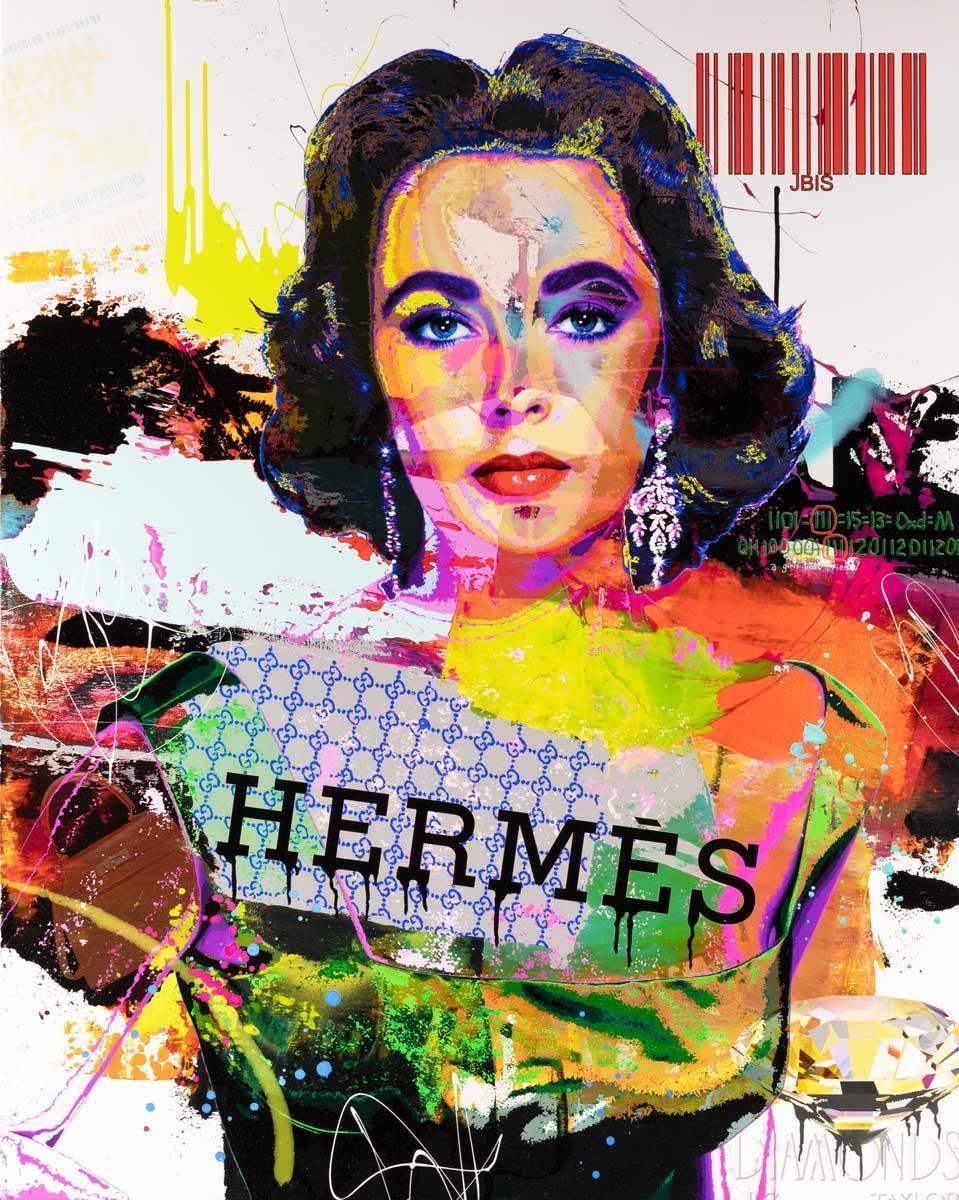 Liz - Limited Edition - SOLD by artist Jeffrey Bisaillon - Wyecliffe Galleries