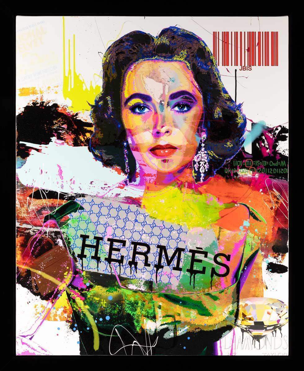 Liz - Limited Edition - SOLD by artist Jeffrey Bisaillon - Wyecliffe Galleries