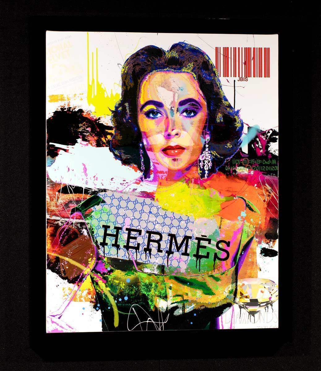 Liz - Limited Edition - SOLD by artist Jeffrey Bisaillon - Wyecliffe Galleries