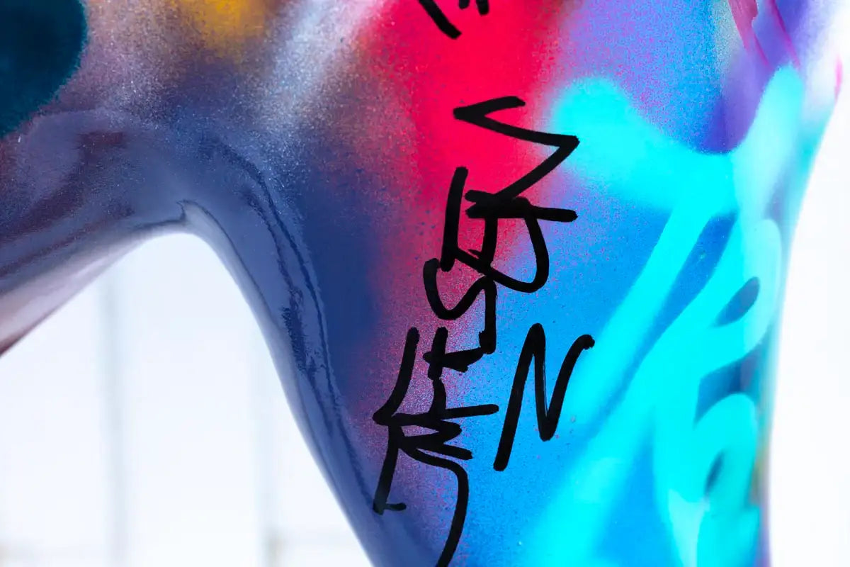 Calf - Original Sculpture - SOLD by artist Jeremy Olsen - Wyecliffe Galleries