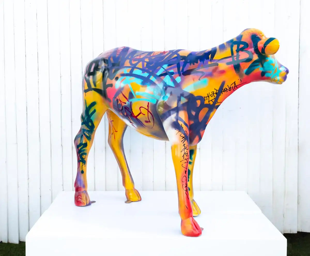 Calf - Original Sculpture - SOLD by artist Jeremy Olsen - Wyecliffe Galleries