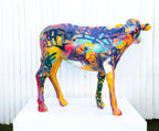 Calf - Original Sculpture - SOLD by artist Jeremy Olsen - Wyecliffe Galleries