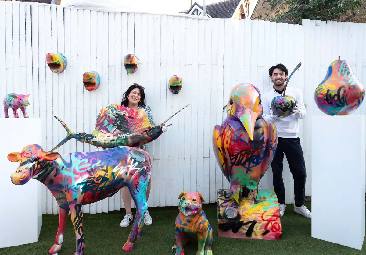 Calf - Original Sculpture - SOLD by artist Jeremy Olsen - Wyecliffe Galleries