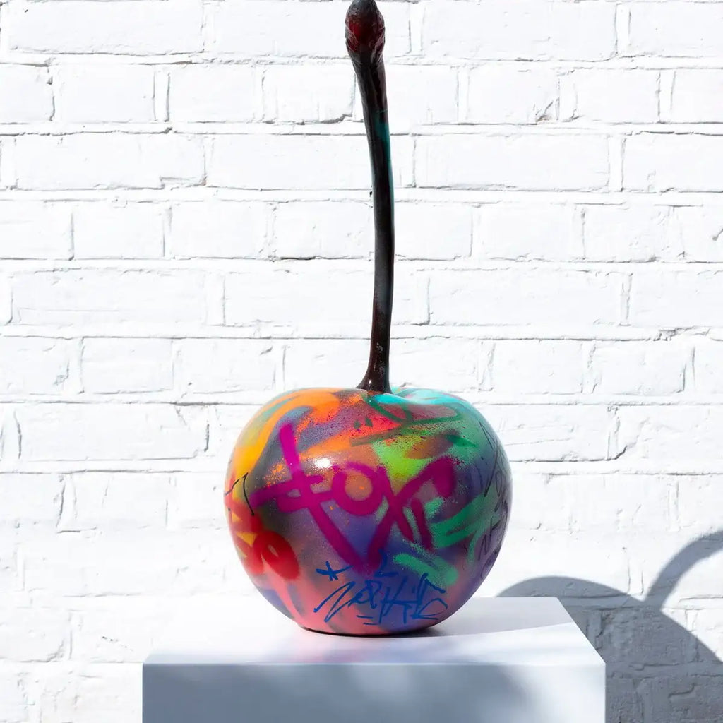 Cherry I - Original - SOLD by artist Jeremy Olsen - Wyecliffe Galleries