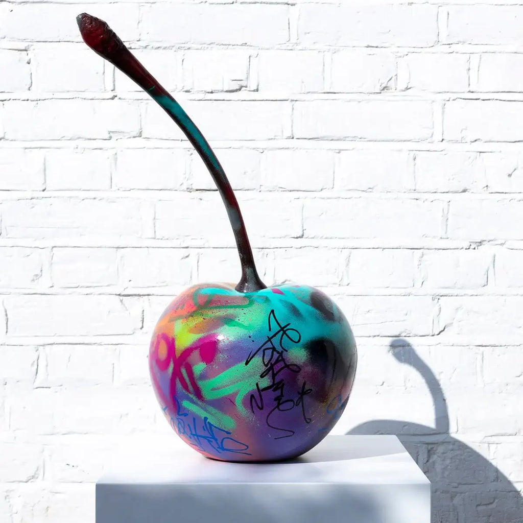 Cherry I - Original - SOLD by artist Jeremy Olsen - Wyecliffe Galleries