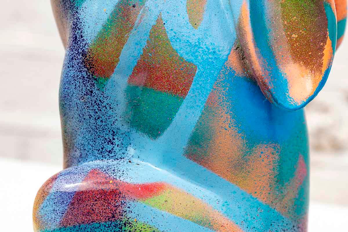 Hare I - Original Sculpture - SOLD by artist Jeremy Olsen - Wyecliffe Galleries