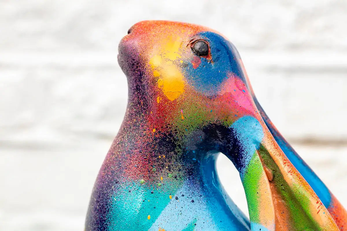 Hare I - Original Sculpture - SOLD by artist Jeremy Olsen - Wyecliffe Galleries