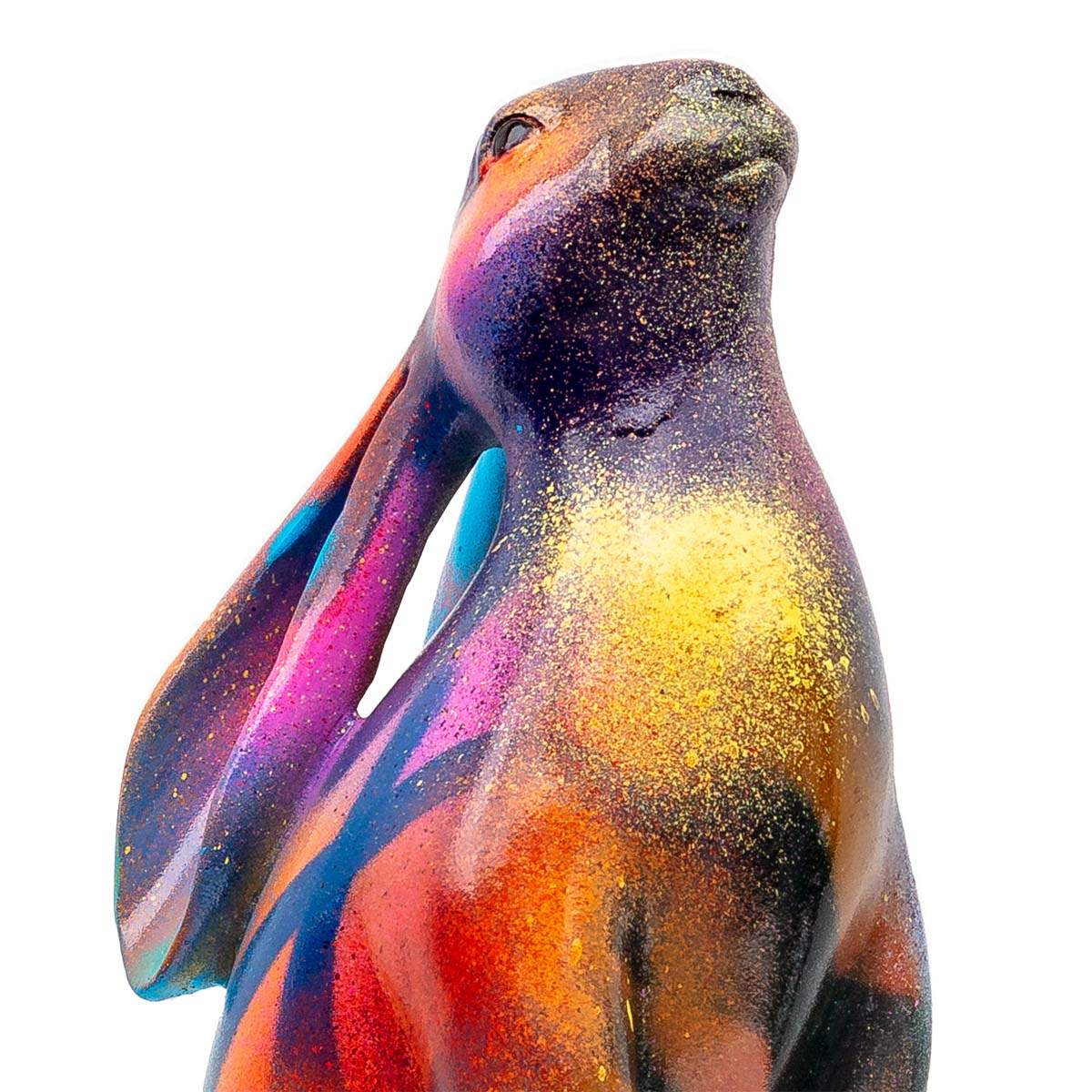 Hare I - Original Sculpture - SOLD by artist Jeremy Olsen - Wyecliffe Galleries