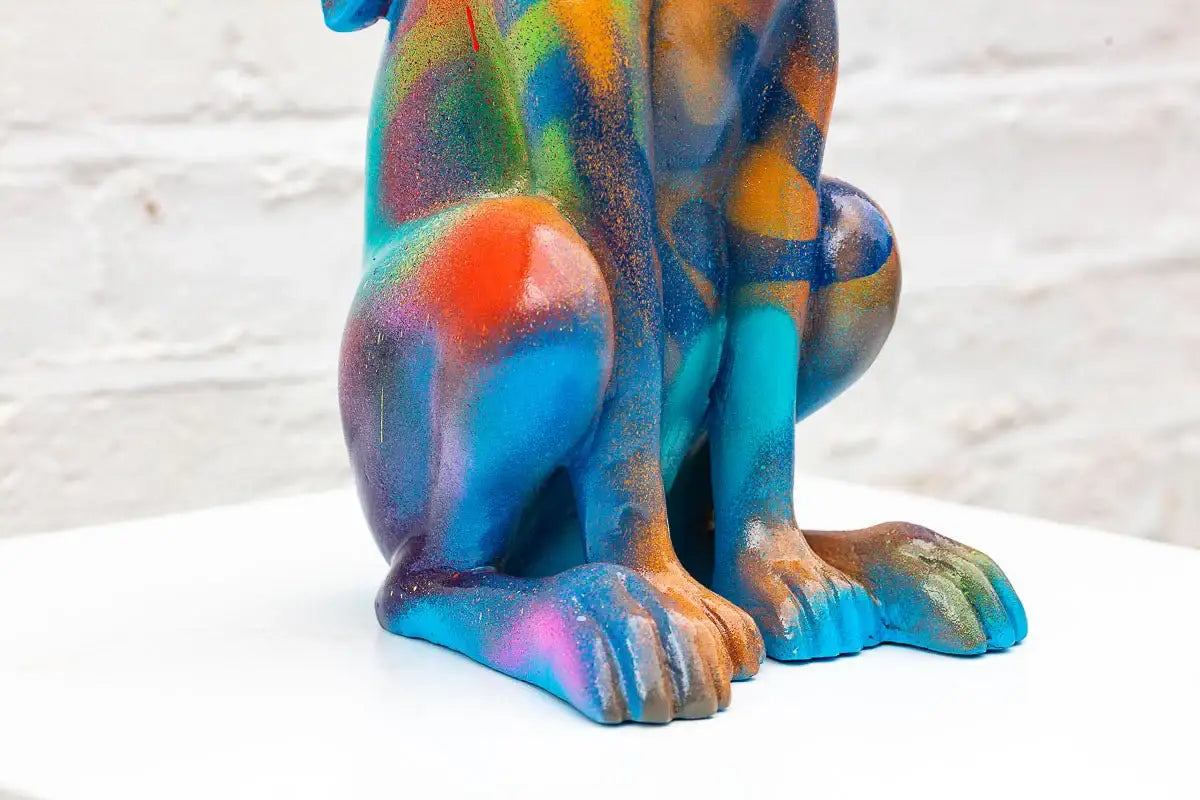 Hare II - Original Sculpture - SOLD by artist Jeremy Olsen - Wyecliffe Galleries