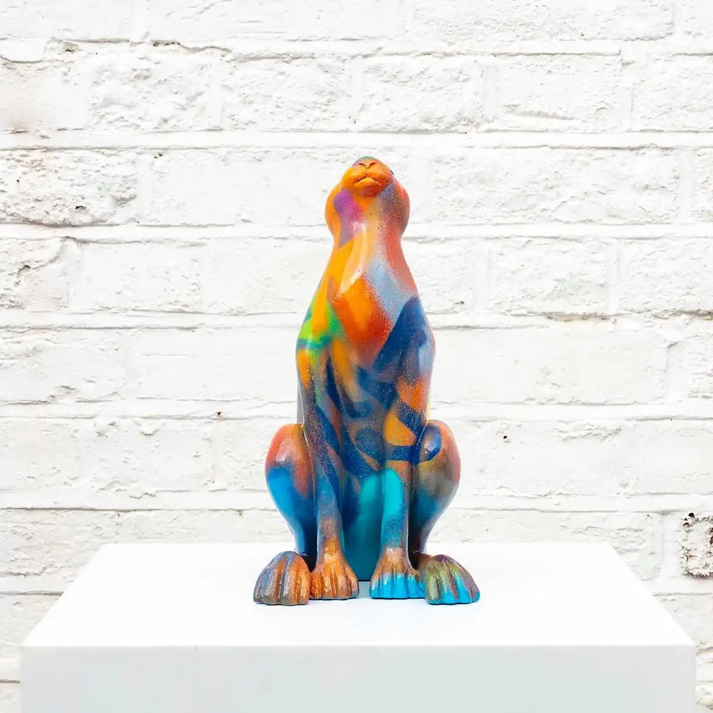 Hare II - Original Sculpture - SOLD by artist Jeremy Olsen - Wyecliffe Galleries