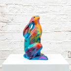 Hare II - Original Sculpture - SOLD by artist Jeremy Olsen - Wyecliffe Galleries
