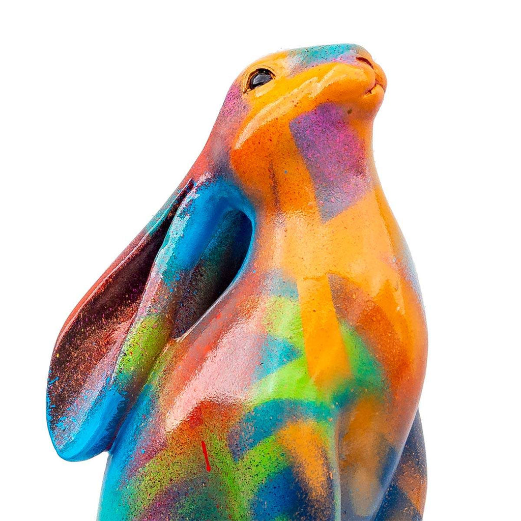 Hare II - Original Sculpture - SOLD by artist Jeremy Olsen - Wyecliffe Galleries