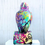 Kingfisher - Original Sculpture by artist Jeremy Olsen - Wyecliffe Galleries