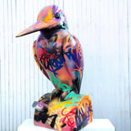 Kingfisher - Original Sculpture by artist Jeremy Olsen - Wyecliffe Galleries