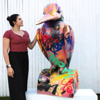 Kingfisher - Original Sculpture by artist Jeremy Olsen - Wyecliffe Galleries