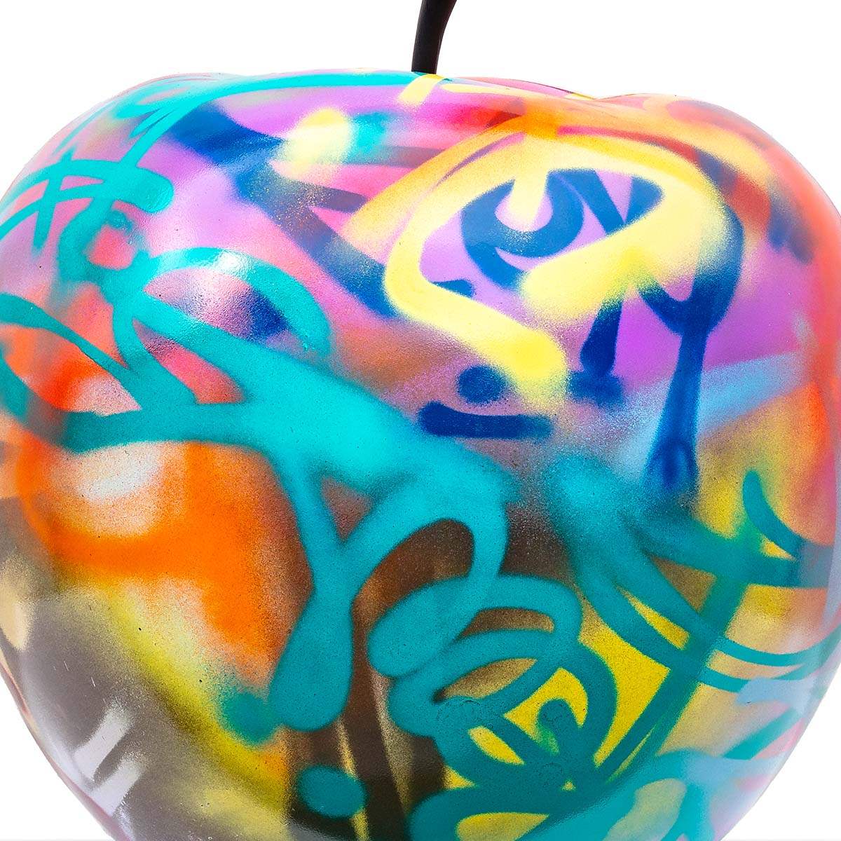 Large Apple I - Original Sculpture - SOLD by artist Jeremy Olsen - Wyecliffe Galleries