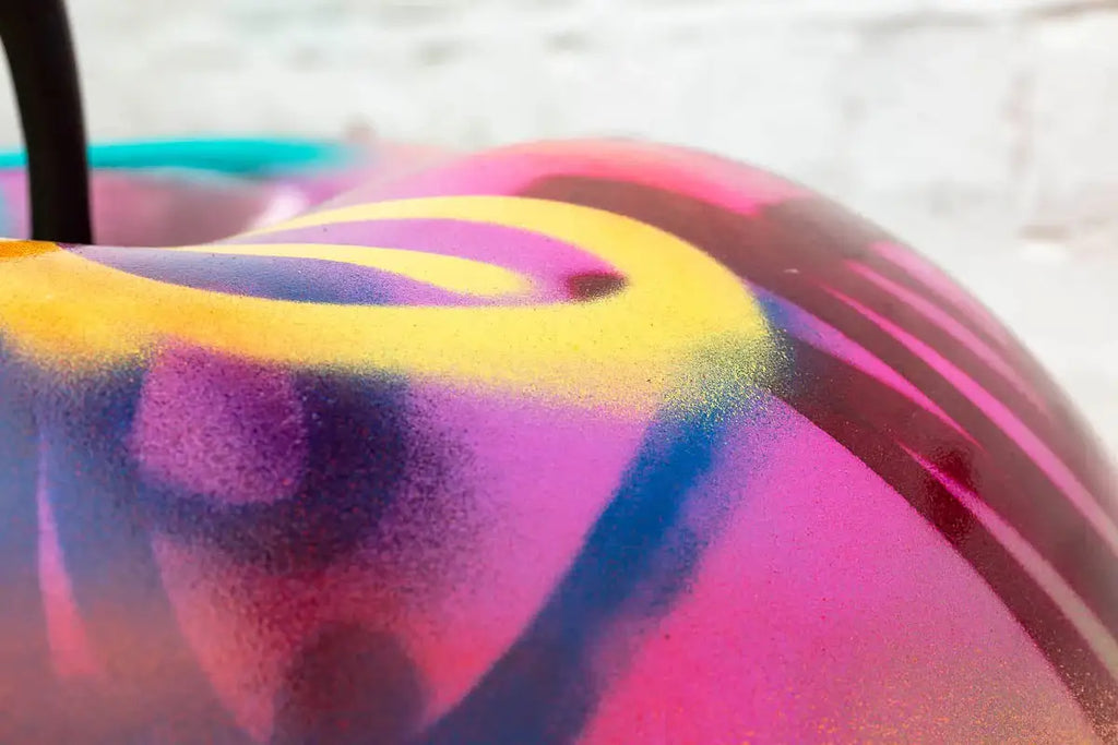 Large Apple I - Original Sculpture - SOLD by artist Jeremy Olsen - Wyecliffe Galleries