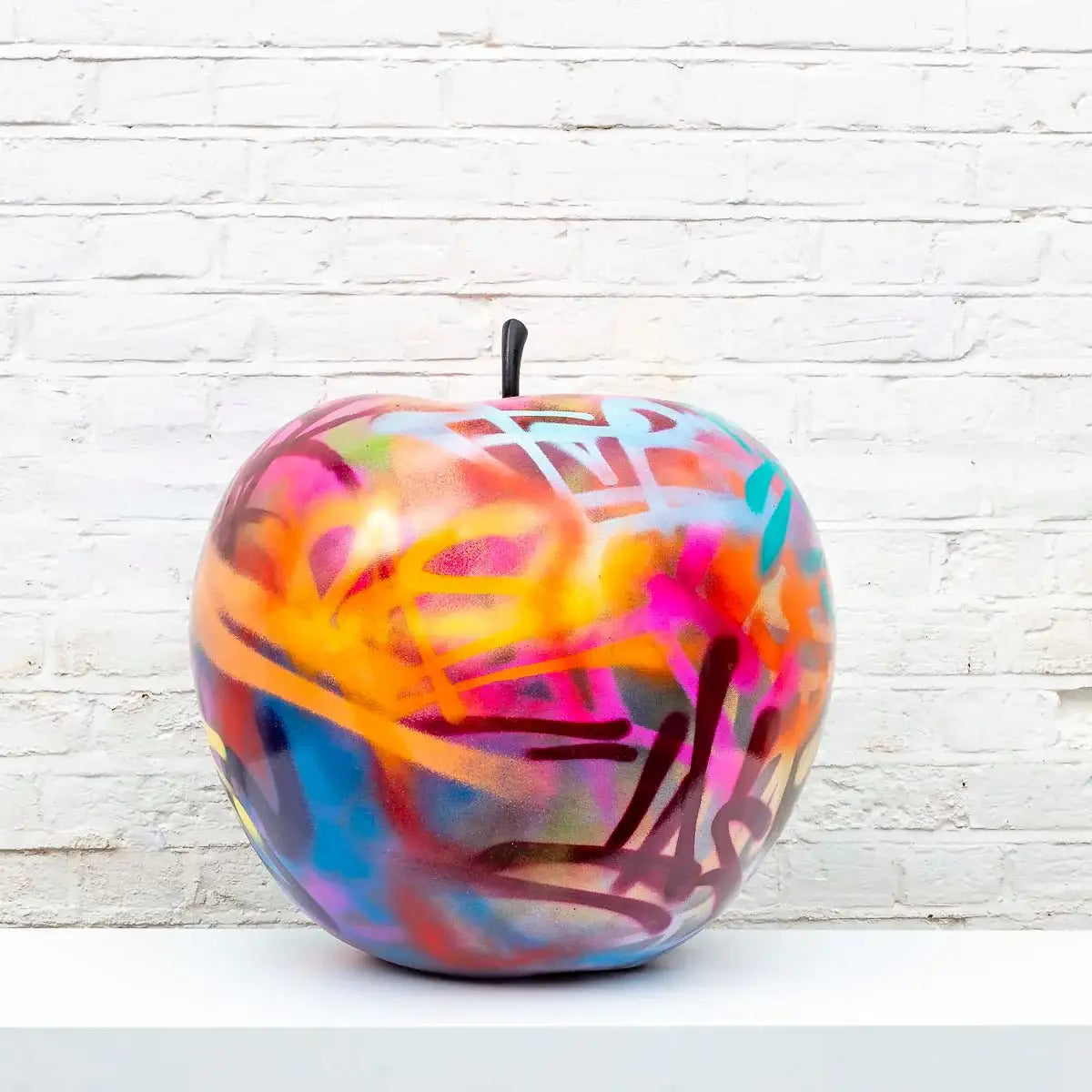 Large Apple I - Original Sculpture - SOLD by artist Jeremy Olsen - Wyecliffe Galleries