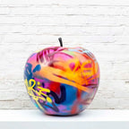 Large Apple I - Original Sculpture - SOLD by artist Jeremy Olsen - Wyecliffe Galleries