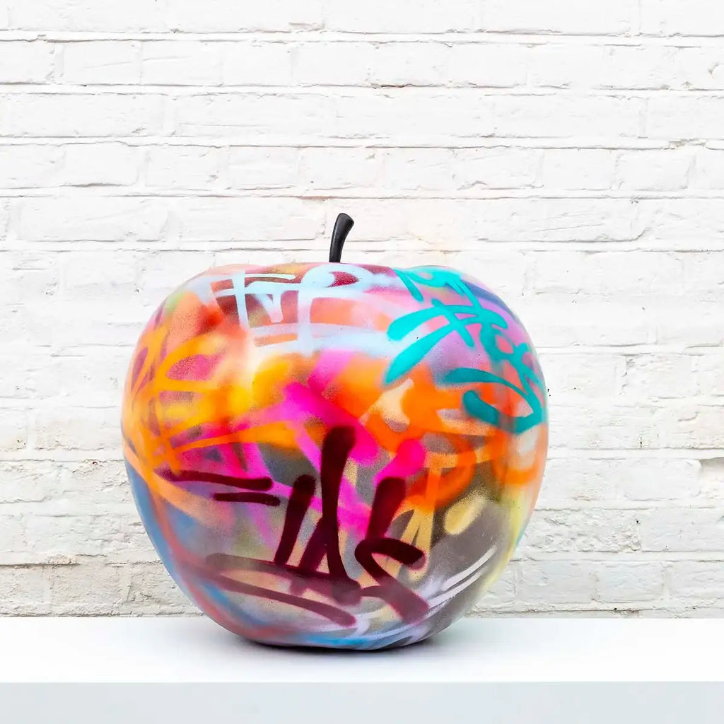 Large Apple I - Original Sculpture - SOLD by artist Jeremy Olsen - Wyecliffe Galleries