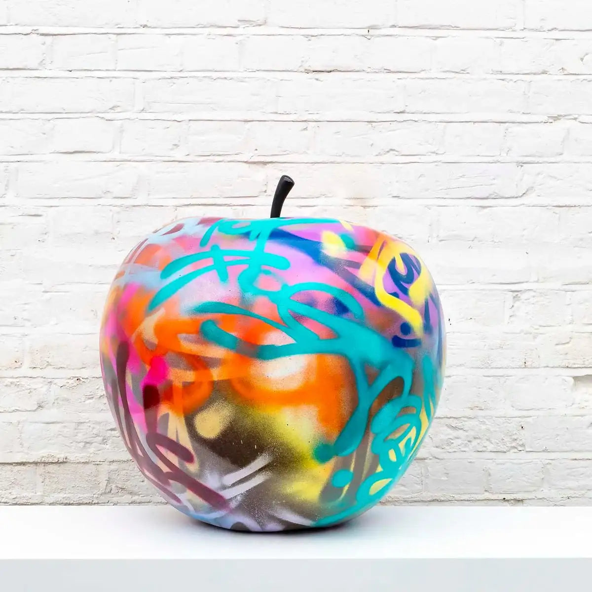 Large Apple I - Original Sculpture - SOLD by artist Jeremy Olsen - Wyecliffe Galleries