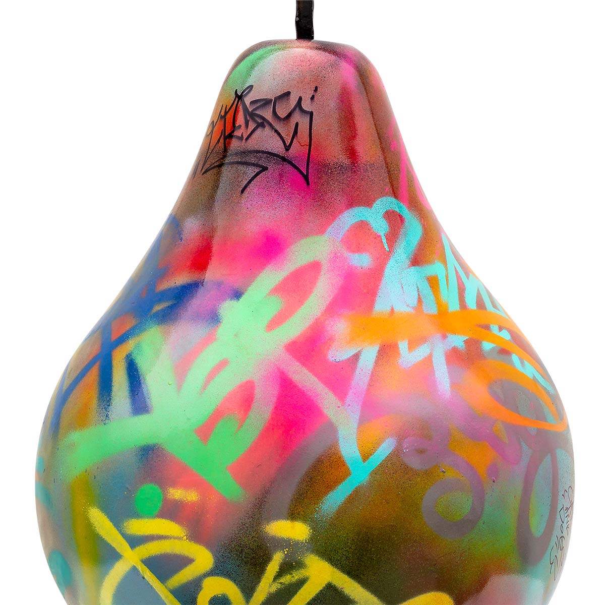 Large Pear - Original Sculpture by artist Jeremy Olsen - Wyecliffe Galleries