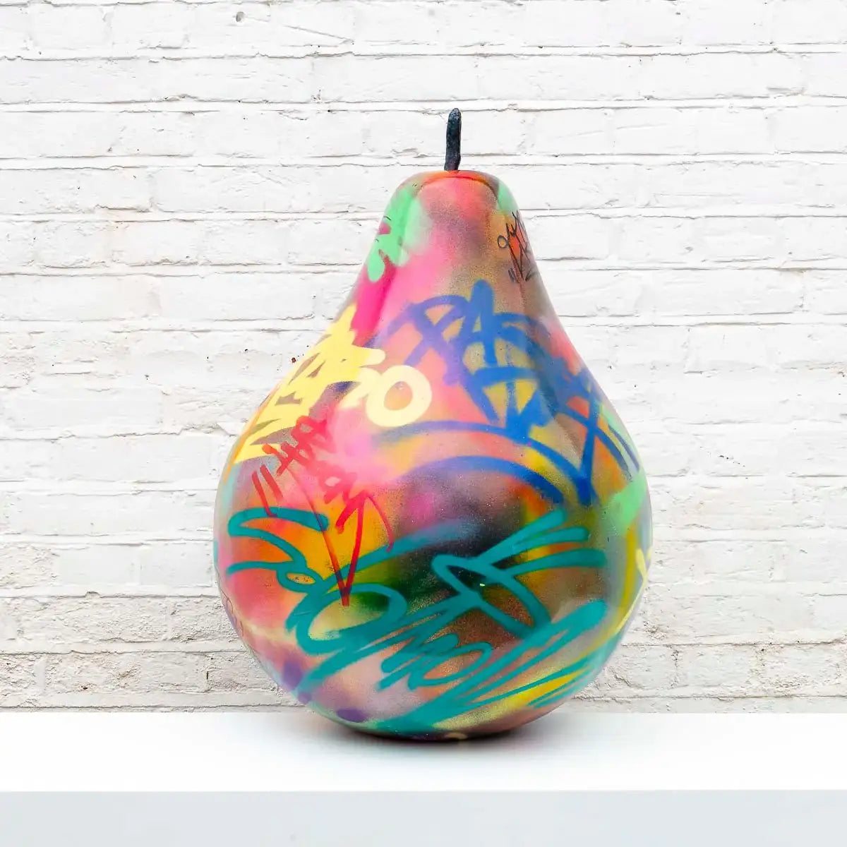 Large Pear - Original Sculpture by artist Jeremy Olsen - Wyecliffe Galleries