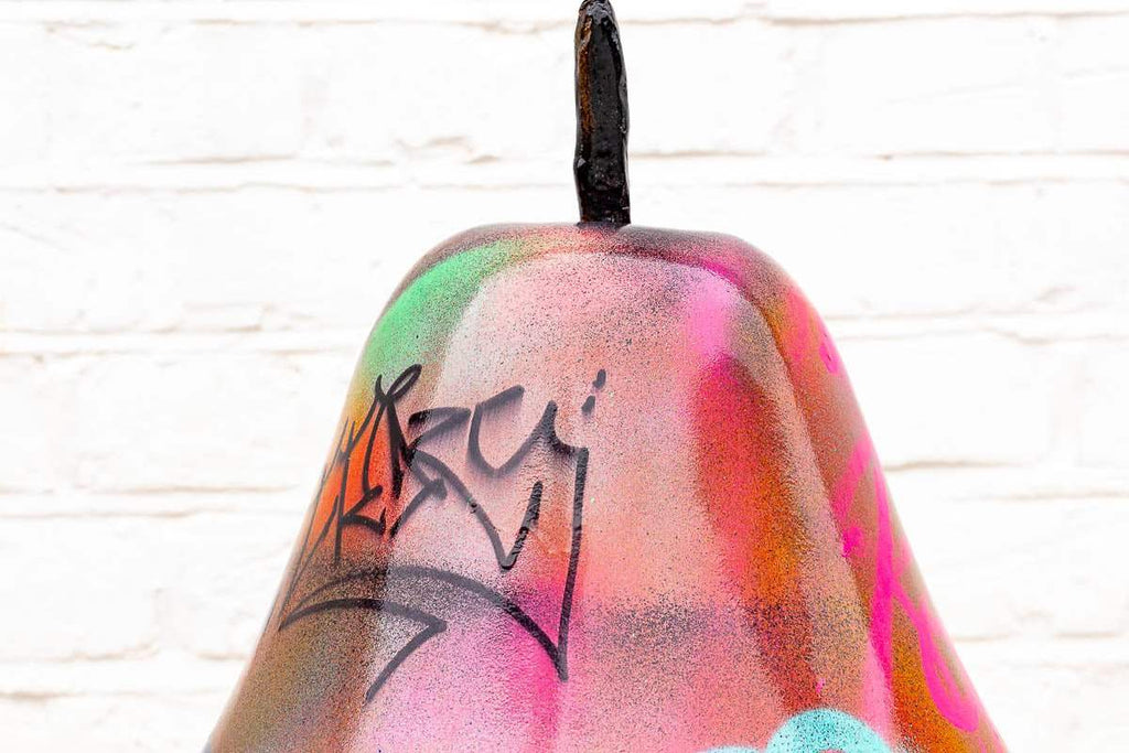 Large Pear - Original Sculpture by artist Jeremy Olsen - Wyecliffe Galleries