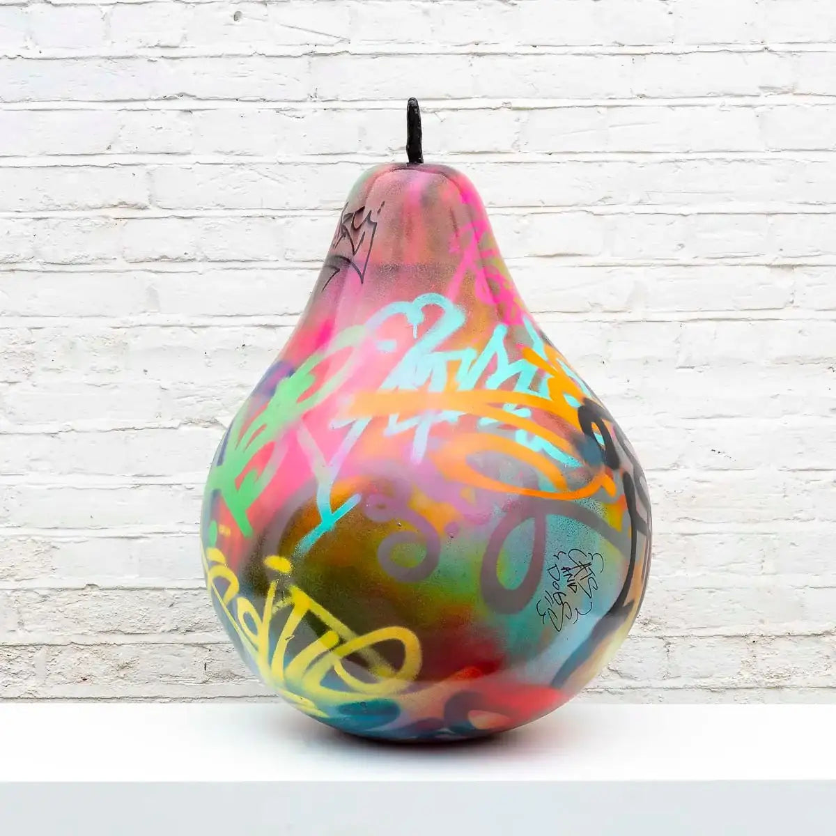 Large Pear - Original Sculpture by artist Jeremy Olsen - Wyecliffe Galleries