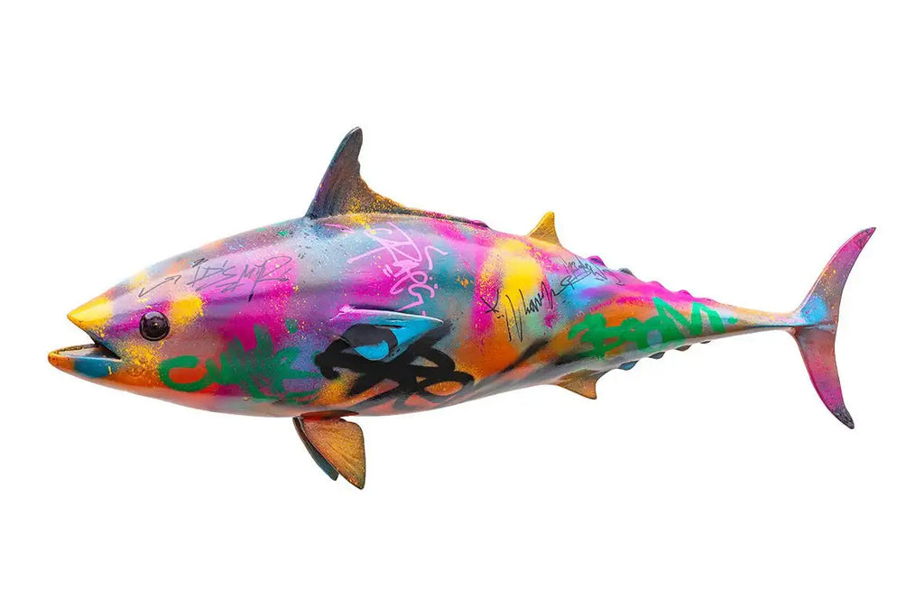 Mackerel - Original Sculpture by artist Jeremy Olsen - Wyecliffe Galleries
