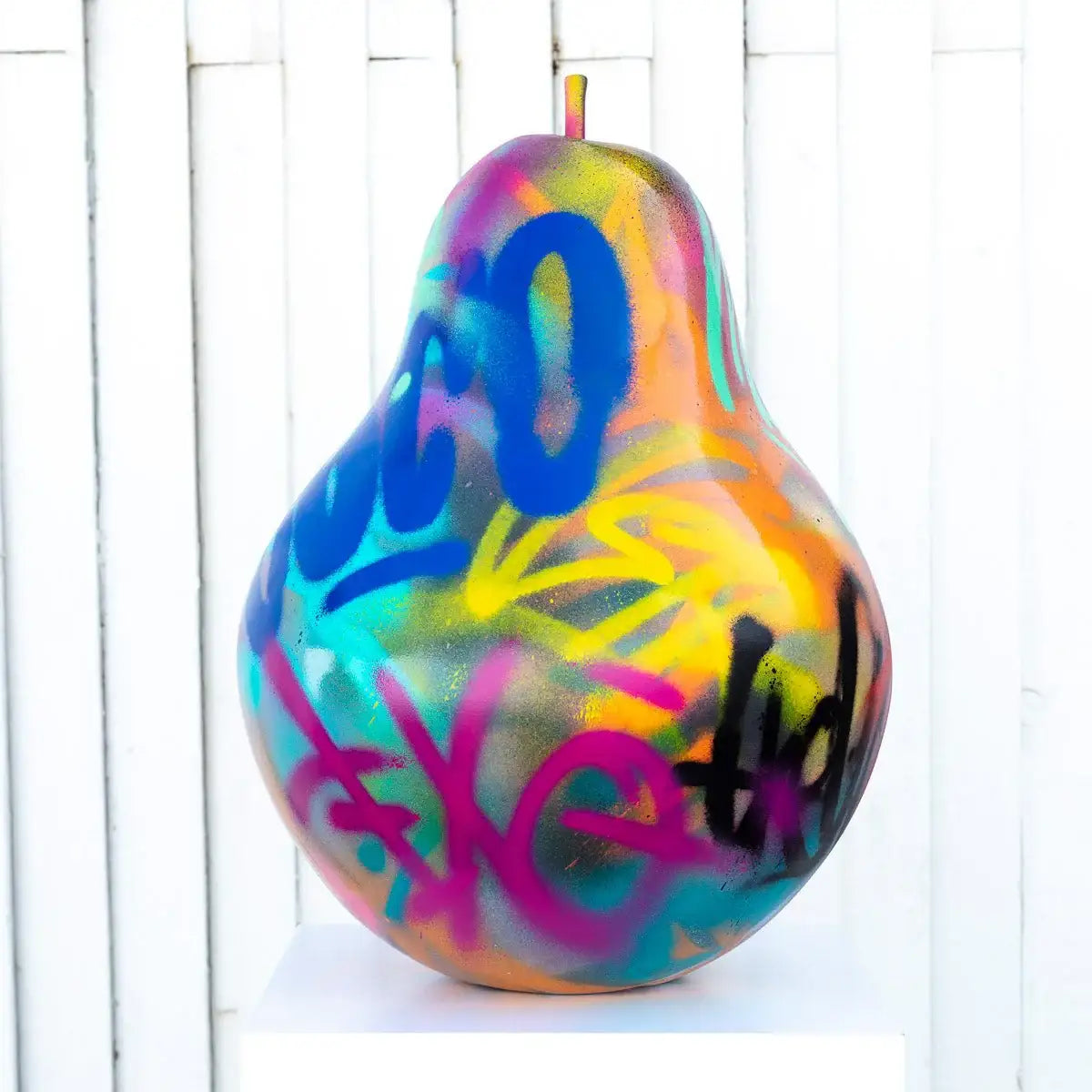 Pear - Original - SOLD by artist Jeremy Olsen - Wyecliffe Galleries