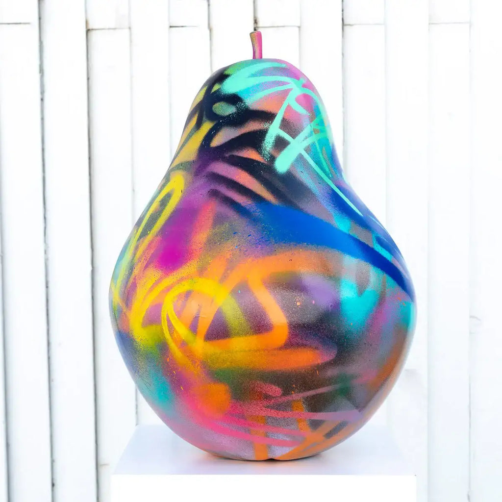 Pear - Original - SOLD by artist Jeremy Olsen - Wyecliffe Galleries