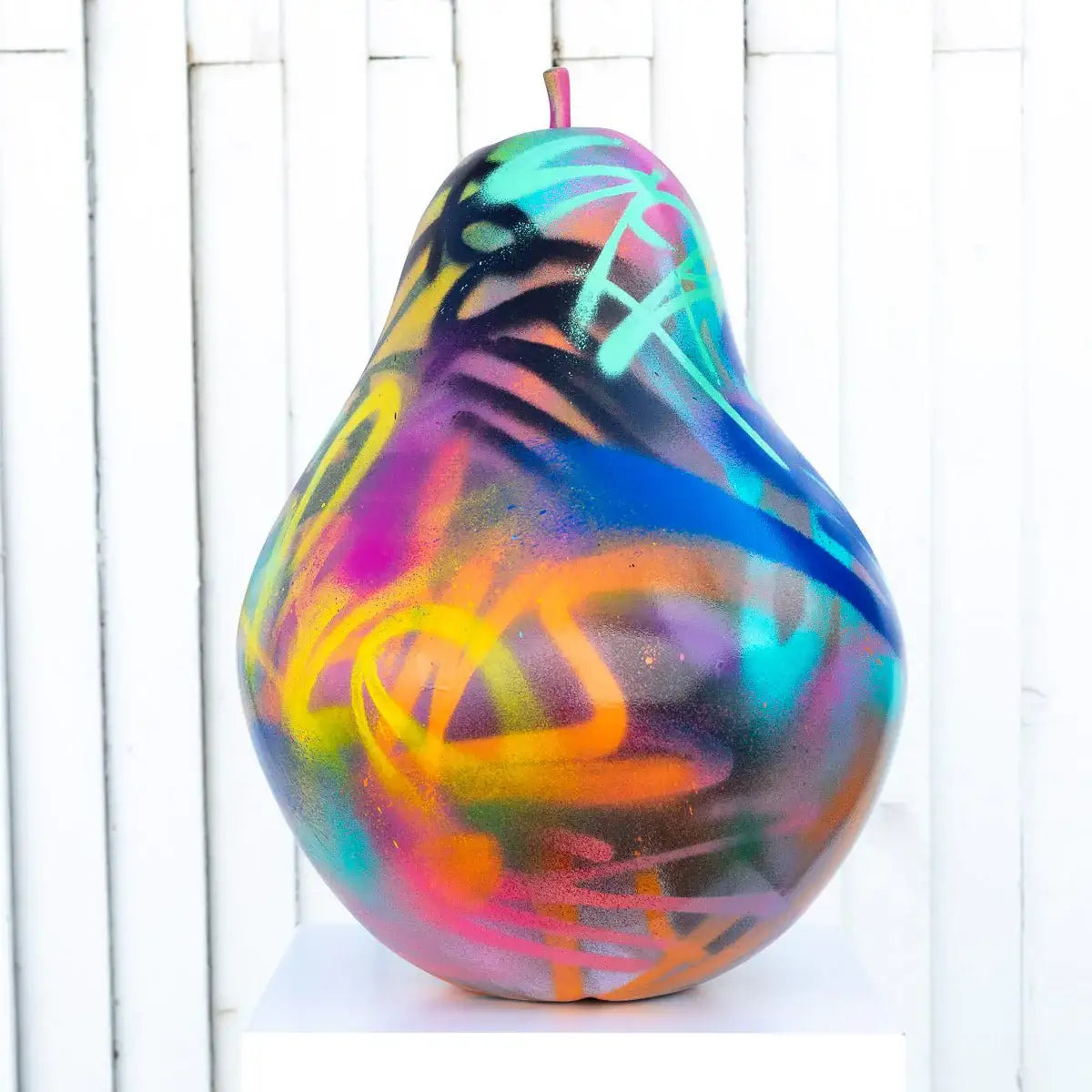 Pear - Original - SOLD by artist Jeremy Olsen - Wyecliffe Galleries