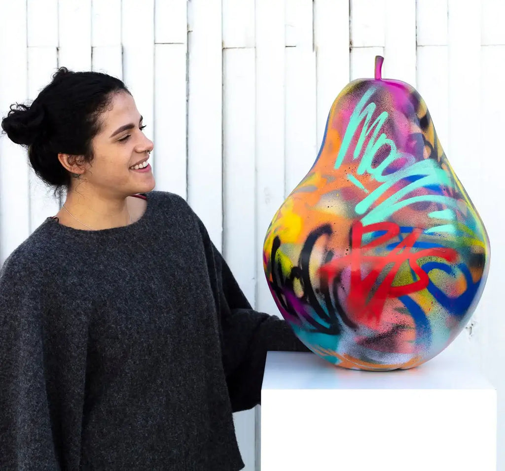 Pear - Original - SOLD by artist Jeremy Olsen - Wyecliffe Galleries