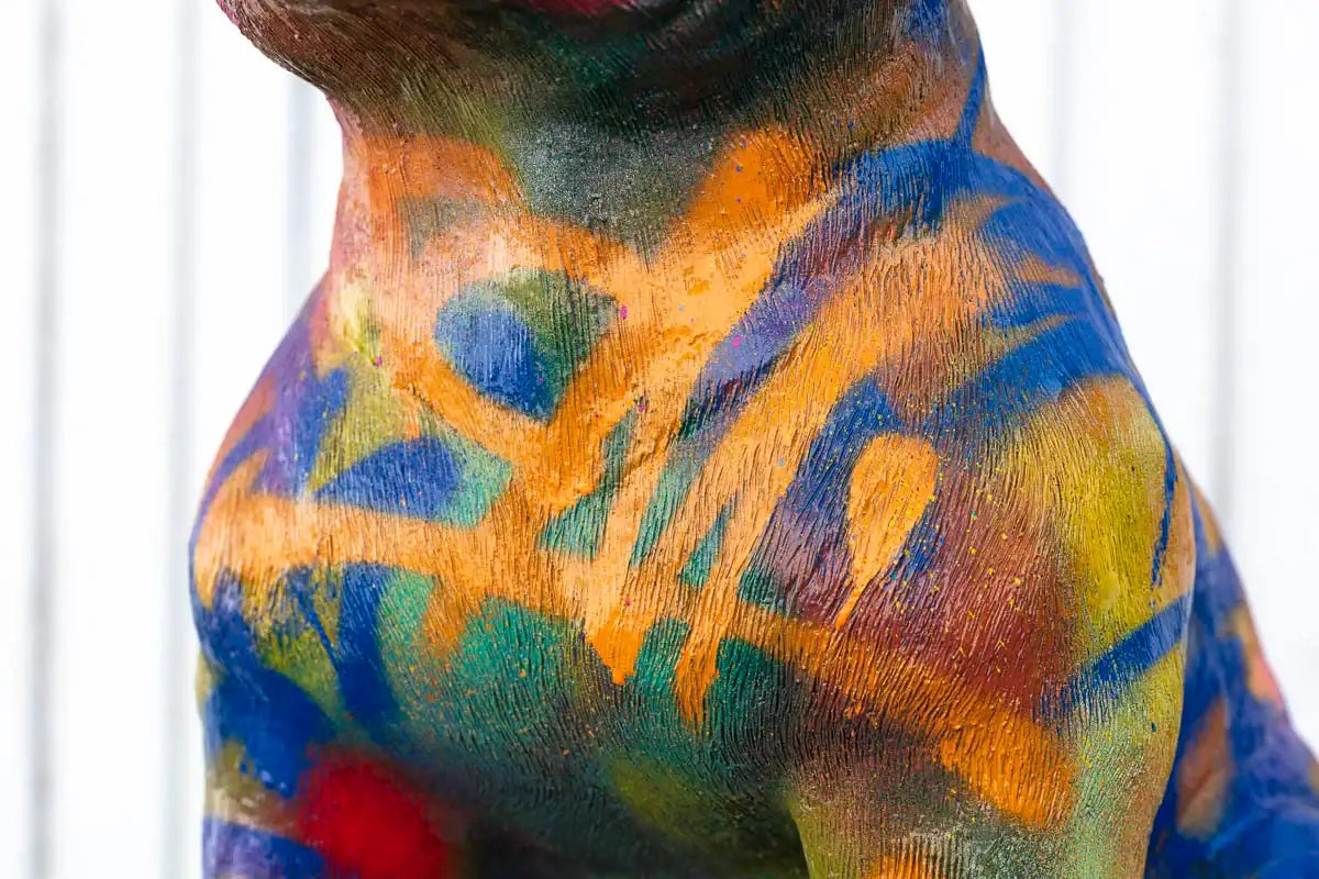 Pitbull - Original Sculpture SOLD by artist Jeremy Olsen - Wyecliffe Galleries