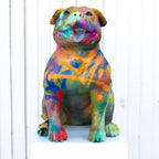 Pitbull - Original Sculpture SOLD by artist Jeremy Olsen - Wyecliffe Galleries