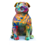 Pitbull - Original Sculpture SOLD by artist Jeremy Olsen - Wyecliffe Galleries