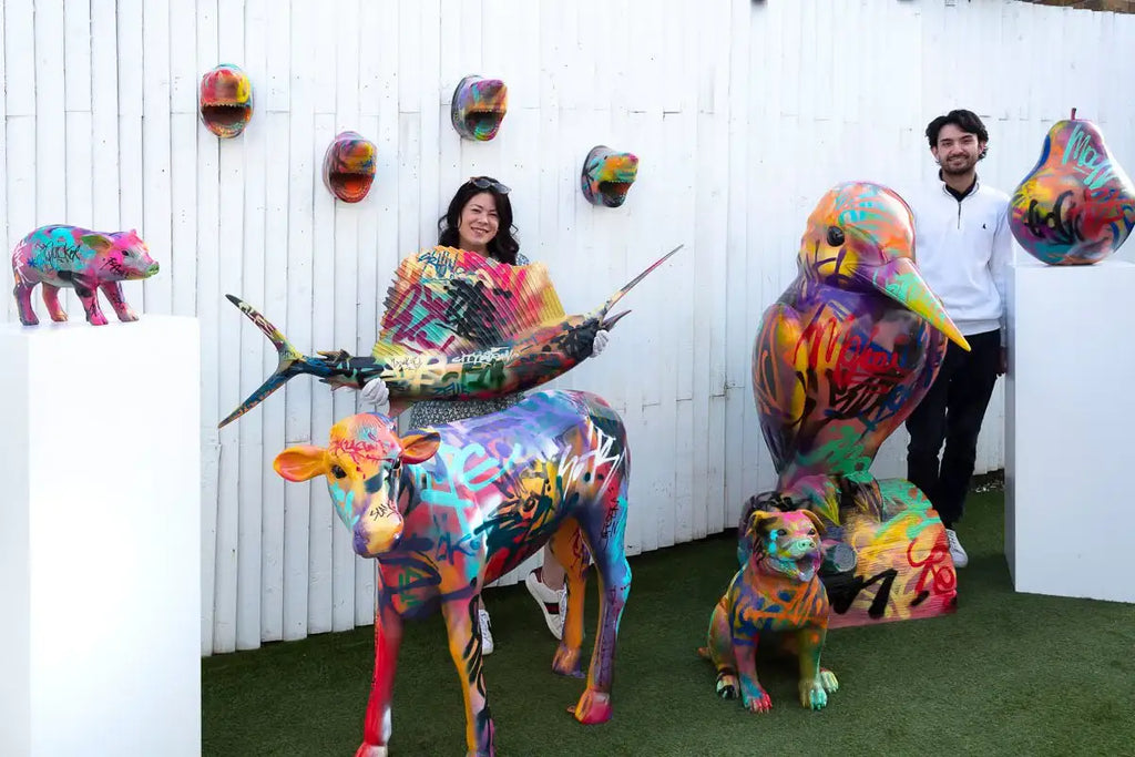 Pitbull - Original Sculpture SOLD by artist Jeremy Olsen - Wyecliffe Galleries