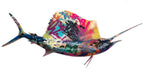 Sailfish - Original - SOLD by artist Jeremy Olsen - Wyecliffe Galleries