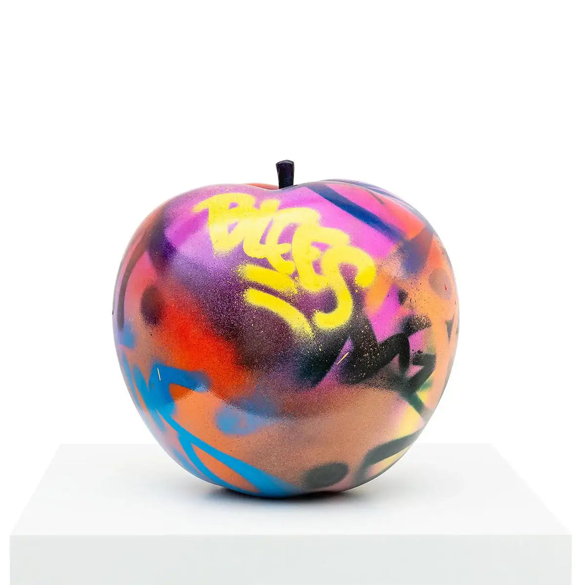 Small Apple I - Original Sculpture - SOLD by artist Jeremy Olsen - Wyecliffe Galleries